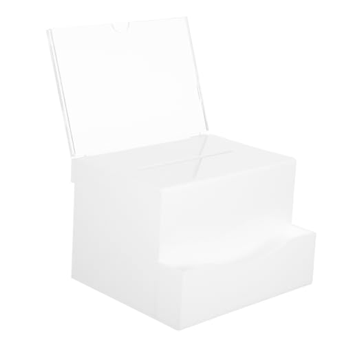 jojofuny Acryl Spendenbox mit Schloss Transparente Wahlurne für Geldgeschenke Vielseitige Abstimmungsbox für Hochzeiten Veranstaltungen und Leichte und Spendenbox jojofuny Acryl Spendenbox mit Schloss Transparente Wahlurne für Geldgeschenke Vielseitige Abstimmungsbox für Hochzeiten Veranstaltungen und Leichte und Spendenbox von jojofuny