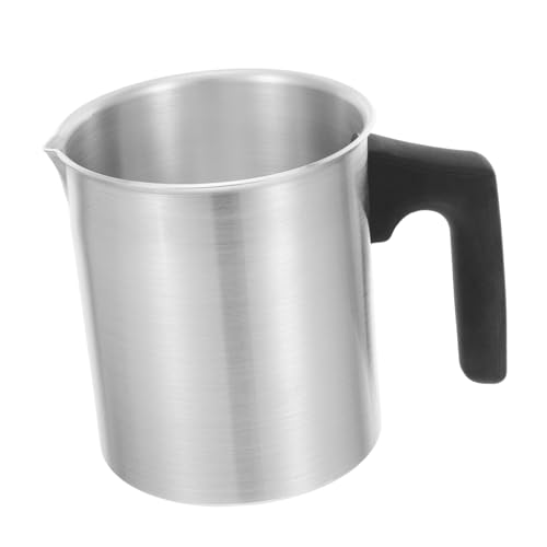 jojofuny Wachsschmelztiegel Aus Aluminium Gießtiegel Für Hartwachs Schmelztiegel Für Seifenherstellung DIY-metallbecher Zum Gießen Von Lippenstiften Heißwachskrug Für von jojofuny