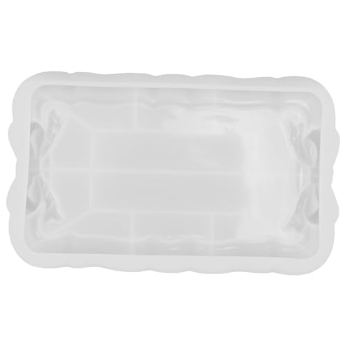 jojofuny Aufbewahrungstablett Form Epoxidformen Halter Set Schmuckherstellung Silikonform DIY Material Harzform Tablett Silikontablett Form DIY Bastelform Silikon Epoxidformen von jojofuny