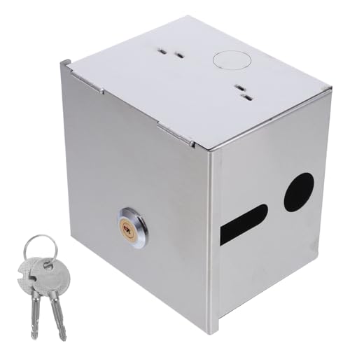 jojofuny Außenschaltkasten mit Schloss und Wetterfest für Straßen Parks Robuste Elektroanschlussbox mit Flexibler Montage und Sicherheitsdesign jojofuny Außenschaltkasten mit Schloss und Wetterfest für Straßen Parks Robuste Elektroanschlussbox mit Flexibler Montage und Sicherheitsdesign von jojofuny