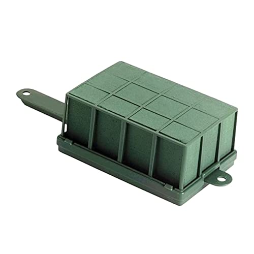 jojofuny Blumenarrangement-Schlamm Mit Griff Blumenbasis Aus Hochwertigem Material Schnelle Wasseraufnahme Gute Feuchtigkeitsspeicherung Weniger Schlacke Für Einfache Anwendung von jojofuny