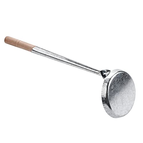 jojofuny Kochlöffel Mit Holzgriff Und Löchern Antihaftbeschichteter Basting-löffel Zum Braten Von Snacks von jojofuny