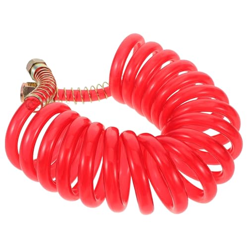 jojofuny Bremskühlschlauch: 13, 12 Fuß Flexibler Pu-spiralwasserschlauch für Sattelschlepper – Hochleistungs-bremskühlsystem-zubehör für Anhängerautos jojofuny Bremskühlschlauch: 13, 12 Fuß Flexibler Pu-spiralwasserschlauch für Sattelschlepper – Hochleistungs-bremskühlsystem-zubehör für Anhängerautos von jojofuny