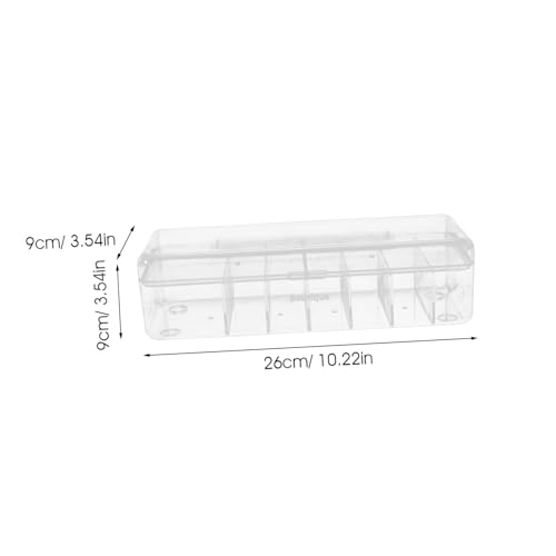 jojofuny Büro USB Aufbewahrungsbox Kabelorganisator Für Desktop Transparente Kabelbox Zur Sortierung Von Ladekabeln Und Ohrhörern Für Kabelmanagement Am Arbeitsplatz jojofuny Büro USB Aufbewahrungsbox Kabelorganisator Für Desktop Transparente Kabelbox Zur Sortierung Von Ladekabeln Und Ohrhörern Für Kabelmanagement Am Arbeitsplatz von jojofuny