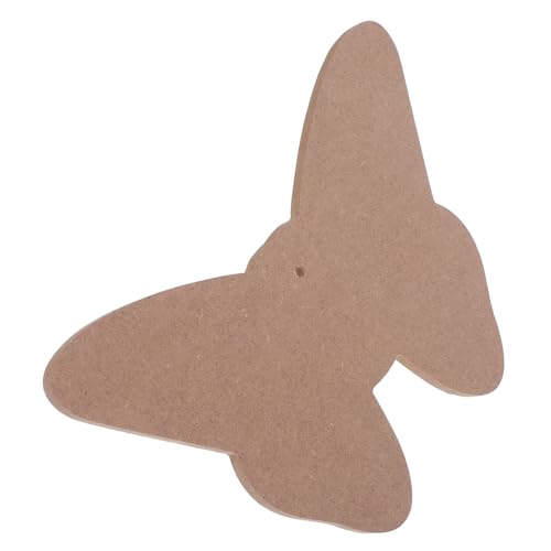 jojofuny Butterfly Holz-tablett Basis für DIY Mosaik Untersetzer Stabile Glatte Holzplatte für Kreative Kunstprojekte Vielseitig Einsetzbar für Heimdekoration und Bastelbedarf von jojofuny