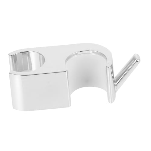 jojofuny Chromveredelter Duschschlauchhalter aus Abs Rostfrei Punch Bohren Verstellbarer Winkel Duale Schnallen für Badezimmer und Duschwand Langlebig jojofuny Chromveredelter Duschschlauchhalter aus Abs Rostfrei Punch Bohren Verstellbarer Winkel Duale Schnallen für Badezimmer und Duschwand Langlebig von jojofuny