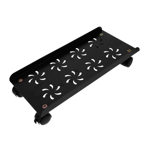 jojofuny Computer Host Halterung Laptop Riser Desktop Tower Ständer CPU Stand Computer Tower Ständer Unter Dem Schreibtisch Computer Bodenständer Computerständer Verstellbarer von jojofuny