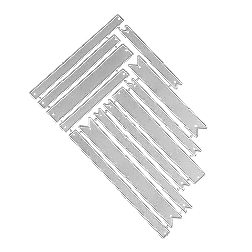 jojofuny DIY Hobbyschneider- Carbonstahl Cut Für Scrapbooking Stanzen Von Banner Etiketten Und Formgestaltungen Vielseitige Stanzform Für Papier Karten Und Mehr jojofuny DIY Hobbyschneider- Carbonstahl Cut Für Scrapbooking Stanzen Von Banner Etiketten Und Formgestaltungen Vielseitige Stanzform Für Papier Karten Und Mehr von jojofuny