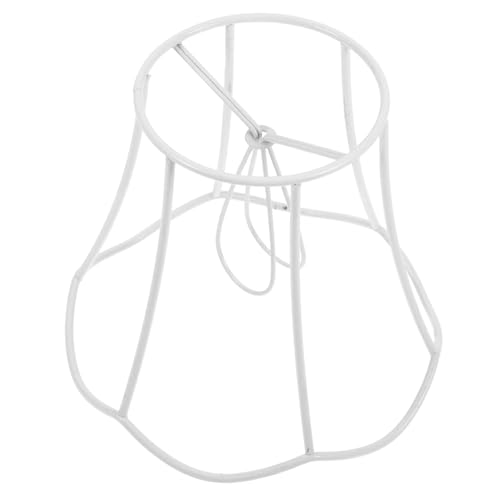 jojofuny DIY Lampenschirm Metallrahmen Fassung Multifunktionaler Lampenhalter für Tisch und Hängelampe Minimalistisches Design für Individuelle Beleuchtung und Wohnraumdekoration von jojofuny