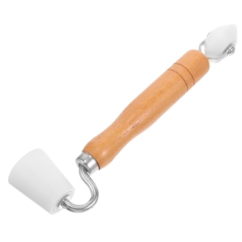 jojofuny Doppelkopf Tapetenroller mit Holzgriff Robustes Tapezierwerkzeug zum Glätten und Andrücken von Vliestapeten Langlebiger und Leichter Nahtroller für Faltenfreie Wandgestaltung jojofuny Doppelkopf Tapetenroller mit Holzgriff Robustes Tapezierwerkzeug zum Glätten und Andrücken von Vliestapeten Langlebiger und Leichter Nahtroller für Faltenfreie Wandgestaltung von jojofuny