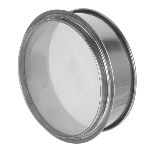 jojofuny Edelstahl Rundsieb Feines Maschensieb Keramikglasur Filter Multifunktionaler Farb Schlammfilter Langlebiges Lackiersieb für Malprojekte von jojofuny