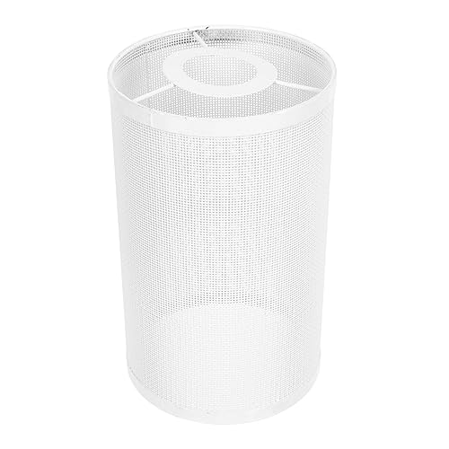 jojofuny Eisenkunst Lampenschirm Weiß Hohl Modernes Design Robuste Deckenleuchte Abdeckung Für Esszimmer Hotel Bar Wohnzimmer von jojofuny