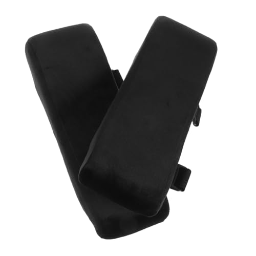jojofuny Ergonomische Armlehnenpolster Bürostuhl Armauflage Erhöhung Weiche Armstütze Komfortable Armlehnenkissen für Gaming Büro drehstühle in Schwarz jojofuny Ergonomische Armlehnenpolster Bürostuhl Armauflage Erhöhung Weiche Armstütze Komfortable Armlehnenkissen für Gaming Büro drehstühle in Schwarz von jojofuny