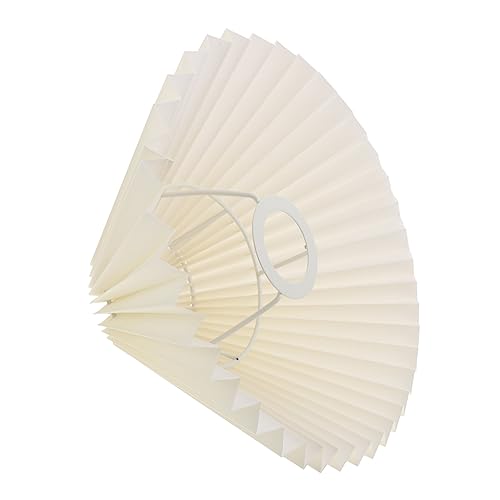 jojofuny 1pc Plissee Lampenschirm Verdicken Stoff Licht Abdeckung Schmücken Für Decke Lampe Dekorative Beleuchtung von jojofuny