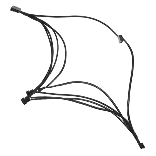 jojofuny Computerlüfter-adapterkabel – Splitterkabel Für Pc-lüfter – 5-Wege-lüfter-hub – Kühllüfter-adapterkabel – Organisieren Sie Ihr Setup jojofuny Computerlüfter-adapterkabel – Splitterkabel Für Pc-lüfter – 5-Wege-lüfter-hub – Kühllüfter-adapterkabel – Organisieren Sie Ihr Setup von jojofuny
