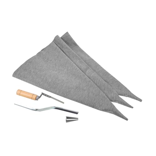 jojofuny Fugenpresse mit Metallspitze Schwerer Zement Dichtungsbeutel Präzise Mörtelauftragstasche für Maurerwerkzeuge Wiederverwendbar Luftdicht Versiegelt für Fugenfüllung jojofuny Fugenpresse mit Metallspitze Schwerer Zement Dichtungsbeutel Präzise Mörtelauftragstasche für Maurerwerkzeuge Wiederverwendbar Luftdicht Versiegelt für Fugenfüllung von jojofuny