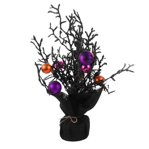 jojofuny Halloween Deko Lila Skelett Kopf Bonsai Baum Zweig Langlebig Gruseliges Party Ornament für Halloween Party und Horror Szenen jojofuny Halloween Deko Lila Skelett Kopf Bonsai Baum Zweig Langlebig Gruseliges Party Ornament für Halloween Party und Horror Szenen von jojofuny