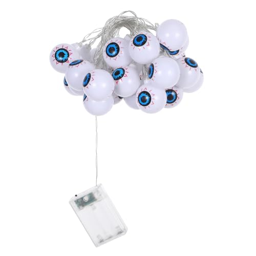 jojofuny Halloween Lichterkette mit LED Leuchtenden Augen Flexible Dekorative Fenster und Außenbeleuchtung für Party Weg und Gruseldekoration jojofuny Halloween Lichterkette mit LED Leuchtenden Augen Flexible Dekorative Fenster und Außenbeleuchtung für Party Weg und Gruseldekoration von jojofuny