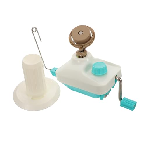 jojofuny Handbetriebene Garnwickelmaschine für Stricken und Häkeln Kompakte Wollwickelmaschine für Zuhause und Reisen für Verschiedene Garnstärken von jojofuny