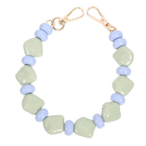 jojofuny Handtaschen Henkel Ersatzgriff mit Perlen Robuster Tragegurt für Handtaschen und Einkaufstaschen Komfortabler Griff Langlebig und Stilvoll Geeignet für Sommer Strandtaschen und DIY von jojofuny