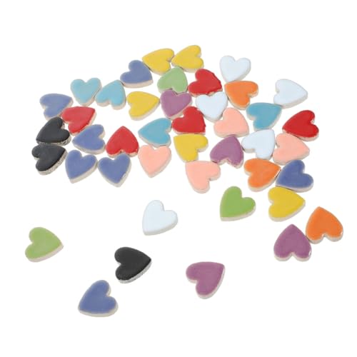jojofuny Herzförmige Keramik Mosaikfliesen Bunte DIY Bastelsteine Für Heimdekoration Valentinstag Weihnachten Geschenkideen Robust Langlebig Kreativ jojofuny Herzförmige Keramik Mosaikfliesen Bunte DIY Bastelsteine Für Heimdekoration Valentinstag Weihnachten Geschenkideen Robust Langlebig Kreativ von jojofuny