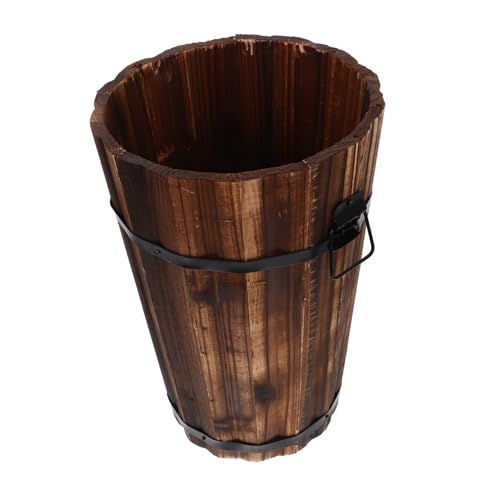 jojofuny Holz Mülleimer Rund mit Griff Kompakter Abfalleimer für Bad und Büro Multifunktionaler Aufbewahrungskorb Leichter Natürlicher Holzkorb für Wohn und Arbeitsräume jojofuny Holz Mülleimer Rund mit Griff Kompakter Abfalleimer für Bad und Büro Multifunktionaler Aufbewahrungskorb Leichter Natürlicher Holzkorb für Wohn und Arbeitsräume von jojofuny