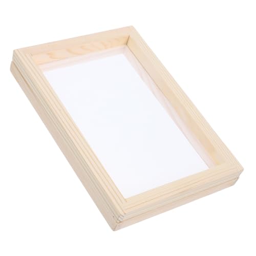 jojofuny Holzkunst Bilderrahmen Materialpaketform Für Papier DIY Handwerk Große Papierherstellungsrahmen Siebsatz Papierherstellungsform Papierherstellungswerkzeug Praktische jojofuny Holzkunst Bilderrahmen Materialpaketform Für Papier DIY Handwerk Große Papierherstellungsrahmen Siebsatz Papierherstellungsform Papierherstellungswerkzeug Praktische von jojofuny