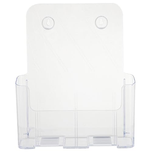 jojofuny Informationsständer zum Aufhängen an der Wand einfach Halter Gestell Stand Zeitungsständer Zeitschriftenständer Dokumentinhaber Papierständer p.s Transparent von jojofuny