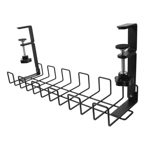 jojofuny Kabelmanagement Ablage Unter Dem Tisch Verstellbarer Kabelhalter Für Schreibtischorganisation Kabelaufbewahrung Für Büro Und Zuhause jojofuny Kabelmanagement Ablage Unter Dem Tisch Verstellbarer Kabelhalter Für Schreibtischorganisation Kabelaufbewahrung Für Büro Und Zuhause von jojofuny