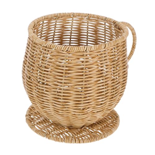 jojofuny Kaffeekapsel-becherhalter: Kaffeebeutelkorb Weidenimitat – Espresso-organizer- Für Die Theke – Für Handgewebte Bar-accessoires Auf Küchenarbeitsplatte jojofuny Kaffeekapsel-becherhalter: Kaffeebeutelkorb Weidenimitat – Espresso-organizer- Für Die Theke – Für Handgewebte Bar-accessoires Auf Küchenarbeitsplatte von jojofuny