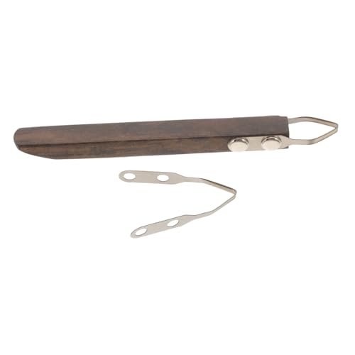 jojofuny Keramik Modellierwerkzeug Edelstahl Holzgriff Clay Scraper Skulptur Werkzeug für Anfänger Langlebig Robust Präzise Formen Schaffen von jojofuny