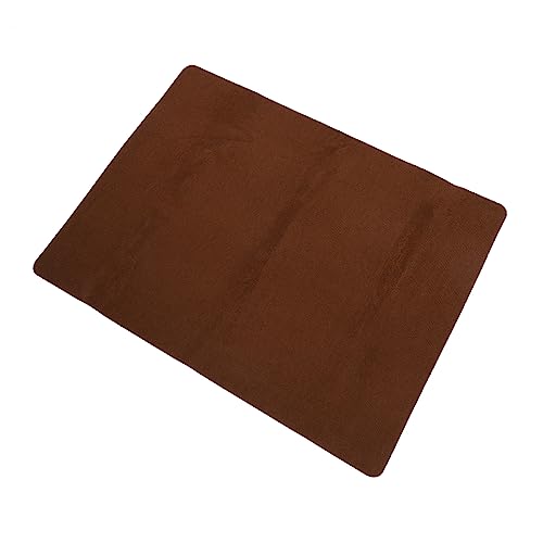 jojofuny Kissen Für Bürostühle Stuhlmatten Für Teppichböden Schreibtischstuhlmatte Computerstuhlmatte Für Teppich Stuhlmatte Für Hartholzboden Gaming-bodenmatte Polyester (Polyester) Kaffee von jojofuny