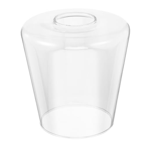 jojofuny Klare Glaslampenschirm: Ersatz-Zylinderschirm E27 Lampenfassung für Pendelleuchten, Kronleuchter, Wandleuchten, Tischlampen, Transparentes Glas, 4,2 cm Loch jojofuny Klare Glaslampenschirm: Ersatz-Zylinderschirm E27 Lampenfassung für Pendelleuchten, Kronleuchter, Wandleuchten, Tischlampen, Transparentes Glas, 4,2 cm Loch von jojofuny