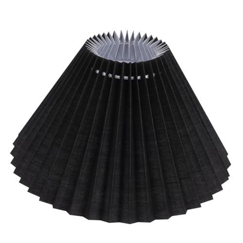 jojofuny Kleiner Lampenschirm aus Stoff Dekorativer Lampenschirm für Tischlampe Stabiler Eisenrahmen Vielseitig Einsetzbar für Wohnzimmer Schlafzimmer Hotel Eleganter Look mit Gutem von jojofuny