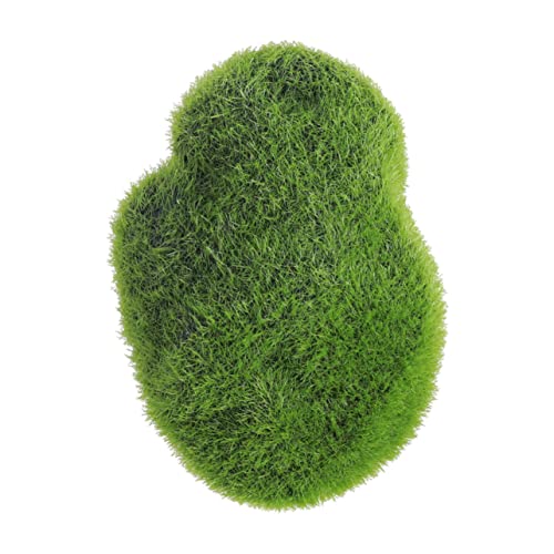 jojofuny Künstliche Moossteine Verschiedenen Fuzzy Moss Cover Stones für Blumendekorationen Vasenfüllungen und Terrarien S von jojofuny