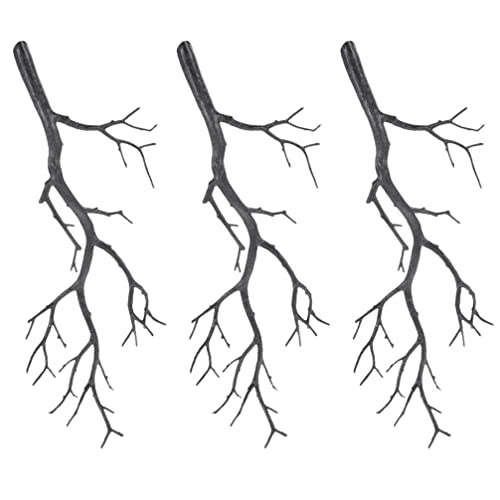 jojofuny 3st Künstlicher AST Zweig Dekorative Pflanze Vasenfüllerzweige Gefälschte Äste Simulation AST Dekor Künstliche Zweige Lebensechte Zweige Simulierte Zweige Mansa Herbst Abs von jojofuny