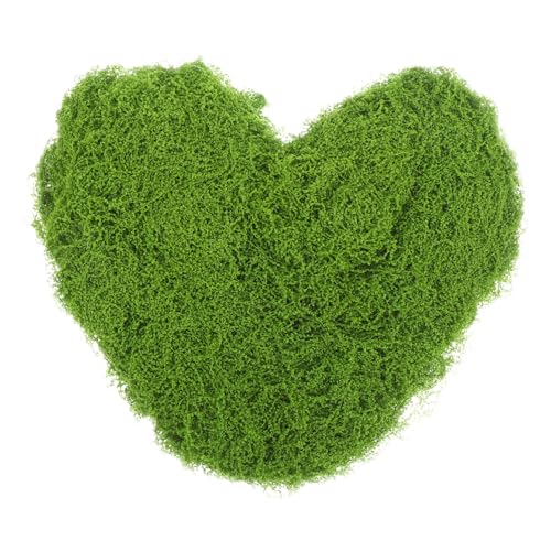 jojofuny Künstliches Moos Beutel Dekoratives Naturgetreues Kunstmoos für DIY Bastelprojekte Tischdekoration Arrangements Garten und Hochzeitsdeko Pflegeleicht Vielseitig Einsetzbar von jojofuny