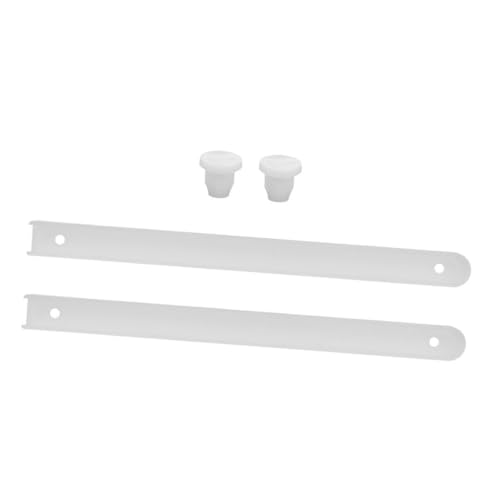 jojofuny Kunststoff Schubladenschienen Ersatz Drawer Slides mit Guter Tragfähigkeit Korrosions Rostbeständig Einfache Installation Geeignet für Schränke Schuhboxen Schreibtische von jojofuny