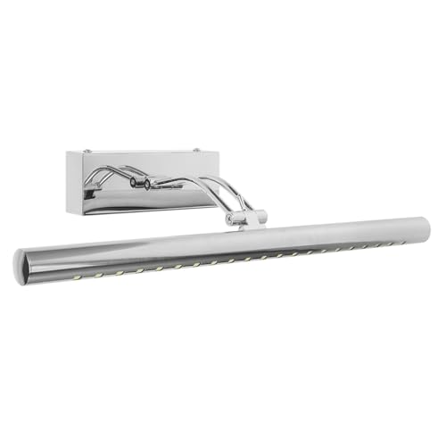 jojofuny LED Badezimmer Spiegelleuchte Silber Wandlampe Modernes LED Badlicht Schminkspiegel Beleuchtung für Zuhause Feuchtraumgeeignet Einfache Montage Neutralweiß jojofuny LED Badezimmer Spiegelleuchte Silber Wandlampe Modernes LED Badlicht Schminkspiegel Beleuchtung für Zuhause Feuchtraumgeeignet Einfache Montage Neutralweiß von jojofuny