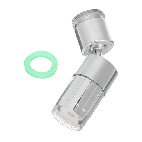 jojofuny LED Wasserhahn Aufsatz Schwenkbar mit Rotation Spritz Funktion Einsetzbar für Bad und Küche Installieren Langlebig und Vielseitig Einsetzbar jojofuny LED Wasserhahn Aufsatz Schwenkbar mit Rotation Spritz Funktion Einsetzbar für Bad und Küche Installieren Langlebig und Vielseitig Einsetzbar von jojofuny