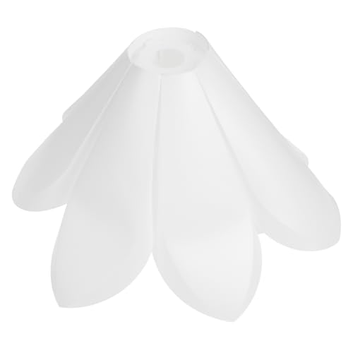 jojofuny Lampenschirm Mit Lilienblüte Für Pendelleuchte Pp-material Einfache Montage Weiches Licht Für Familie Und Freunde von jojofuny
