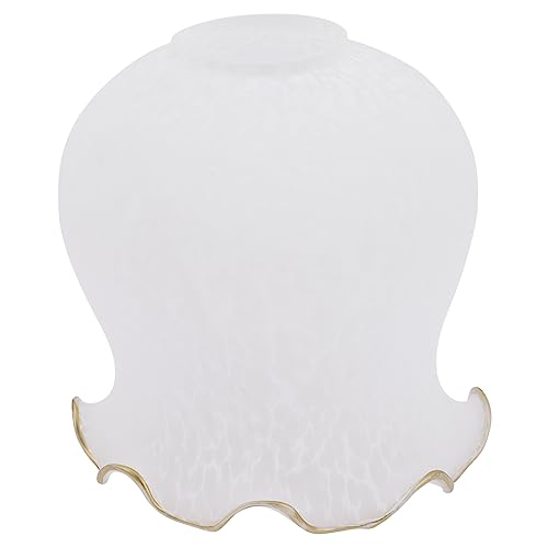 jojofuny Eleganter Lampenschirm Aus Glas Blumen-lichterkette Für Wohnzimmer Decke von jojofuny