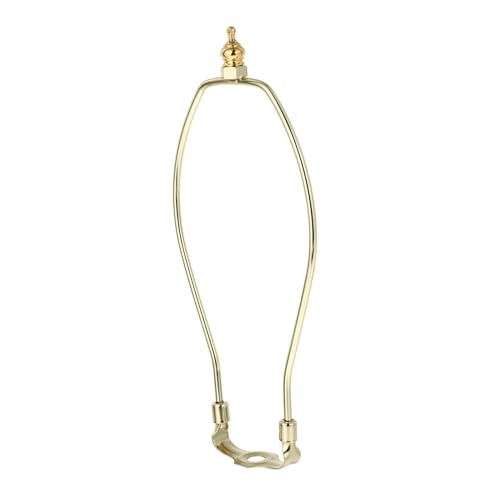 jojofuny Langlebiger Lampenschirmhalter aus Verchromtem Goldfarben Rostfrei Einfach zu Montieren für DIY Tischlampen Stehlampen Geeignet für Wohnzimmer Restaurant Büro von jojofuny