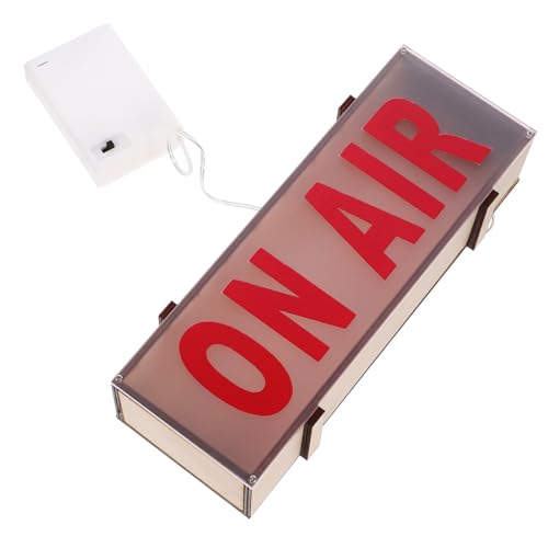 jojofuny Led-licht On Air Wandschild Aufzeichnung Heimstudio Auf Luftschild Glühen Wandleuchten Led-herzlicht Neon Stören Auf Luftlicht Warnlicht Zeichen Warnschild Massivholz jojofuny Led-licht On Air Wandschild Aufzeichnung Heimstudio Auf Luftschild Glühen Wandleuchten Led-herzlicht Neon Stören Auf Luftlicht Warnlicht Zeichen Warnschild Massivholz von jojofuny