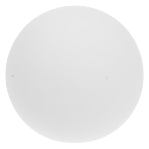 jojofuny Milchglas Kugel Lampenschirm Mattes Glas Ersatzschirm Für Pendelleuchte Tischlampe Weiches Licht Blendfrei Pflegeleicht Elegantes Runddesign von jojofuny