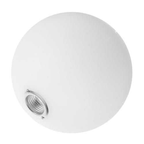 jojofuny Milchweißer Kugellampenschirm Metal Schraubsockel Deckenleuchte Ersatz Kunststoff Lampenschirm Bruchsicher Weiches Warmes Licht Für Wohnzimmer Pendelleuchte jojofuny Milchweißer Kugellampenschirm Metal Schraubsockel Deckenleuchte Ersatz Kunststoff Lampenschirm Bruchsicher Weiches Warmes Licht Für Wohnzimmer Pendelleuchte von jojofuny