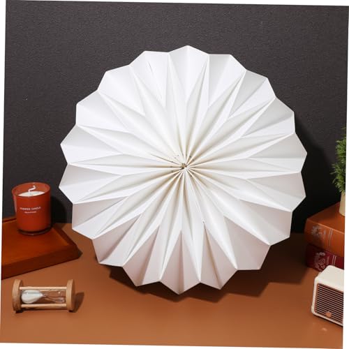 jojofuny Moderner Origami Lampenschirm Dekorativ Langlebiges Material Vielseitiges Zuhause Lichtaccessoire für Warme Atmosphäre Einzigartiges Magnet Design Einfache Anbringung von jojofuny