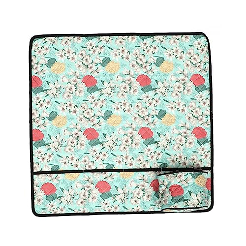 jojofuny Nähmaschinenmatte Aus Oxford Taschen Praktische Aufbewahrungsunterlage Für Nähutensilien Und Maschine von jojofuny