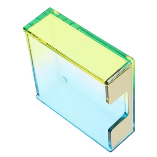 jojofuny Organizer Acryl Hinweis Pads Halter für Schreibtisch Stift und Notizzettelspender für Einen Stilvollen und Organisierten Arbeitsplatz von jojofuny