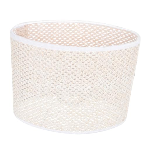 jojofuny Ovaler Lampenschirm aus Papier Roségoldfarben Handgewebt Langlebiger Praktischer Lampenüberzug Einfache Montage Vielseitig für Schlafzimmer tischlampen Geeignet Einzeln Verpackt von jojofuny